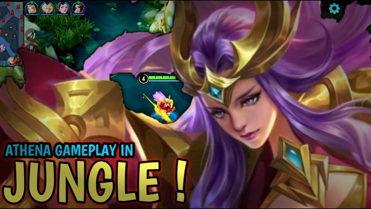 Honor Of Kings: Athena Gameplay In Jungle | Лучшая сборка Athena &mdash; HOK