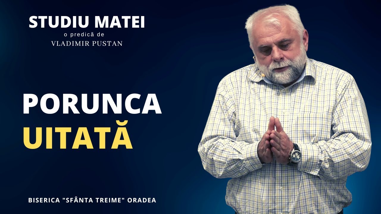 Vladimir Pustan | Porunca uitată | 23.04.2023 | BST Oradea