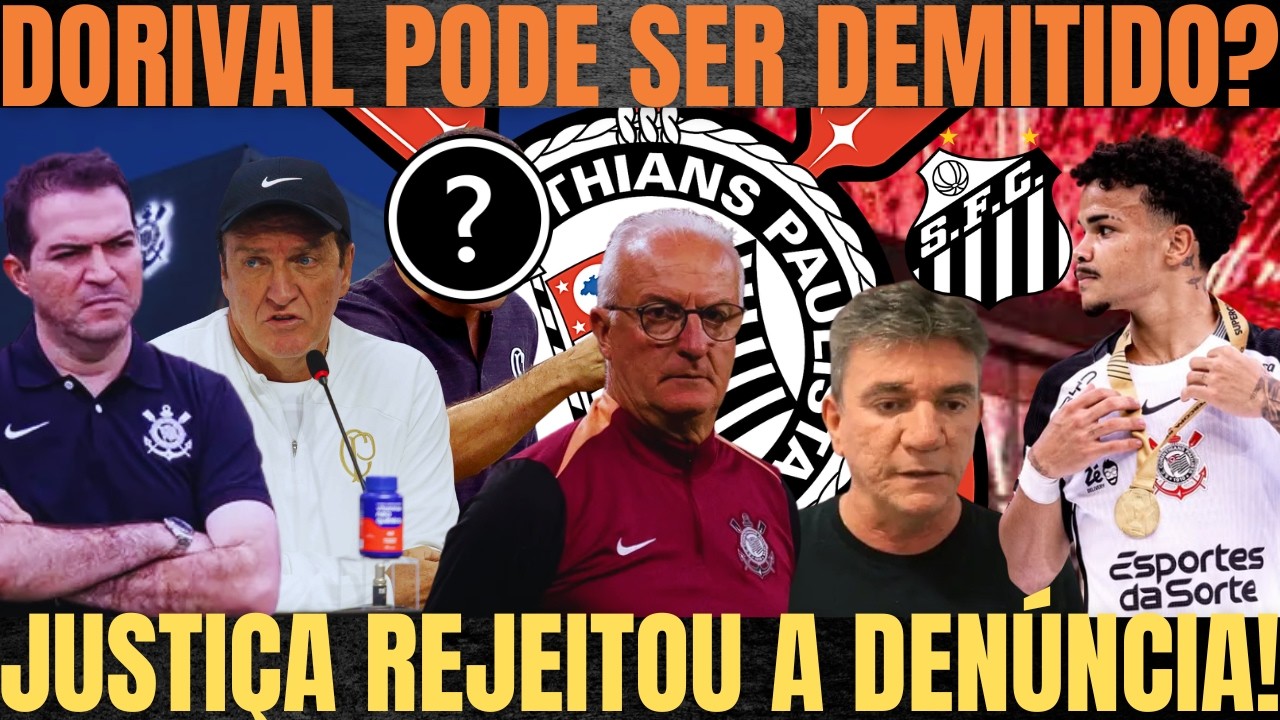 FINALMENTE MARCELO PAZ FALOU SOBRE DORIVAL!| JUSTIÇA REJEITOU DENÚNCIA| HOJE TEM TIMÃO