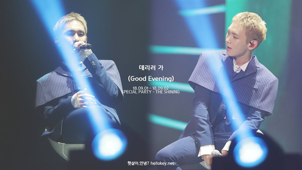 180901~180902 데리러가 Good evening 3 multi angle key focus 샤이니키 직캠 FANCAM