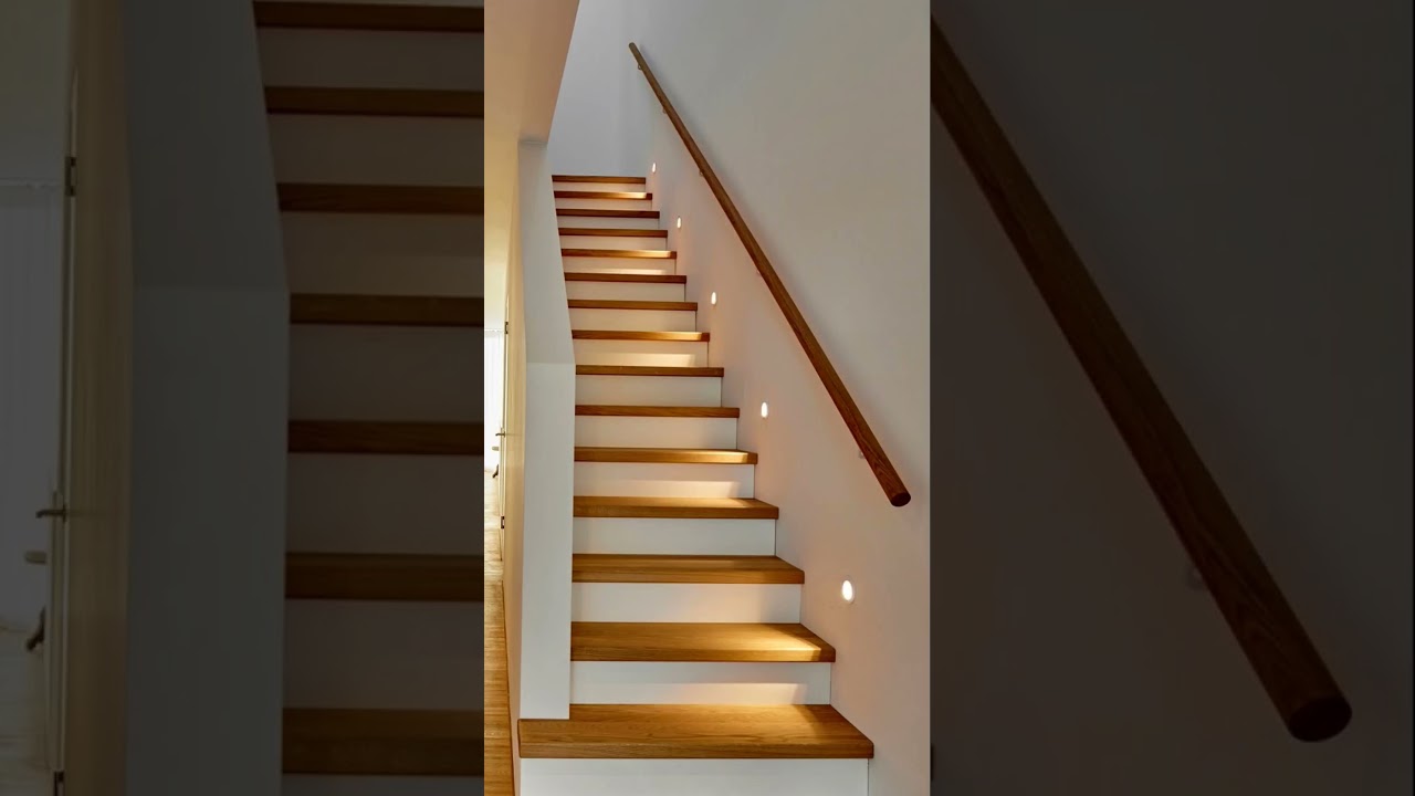 Luxury Apartments Staircase Lighting Ideas 2025/ Modern Staircase Lightning #stairslighting #stairs
