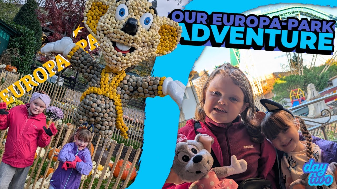 EUROPA PARK 25: Our Family Holiday l Vlog Day 2
