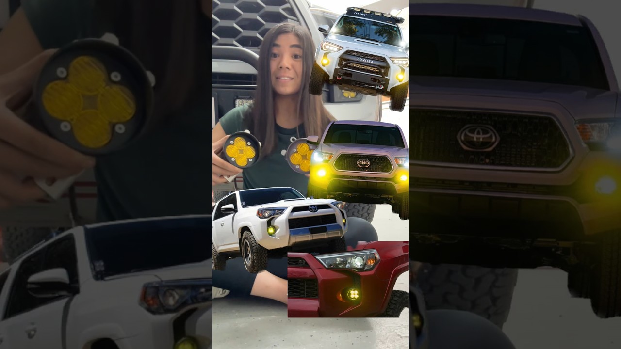 Why does every Toyota owner like yellow/amber fog lights? 