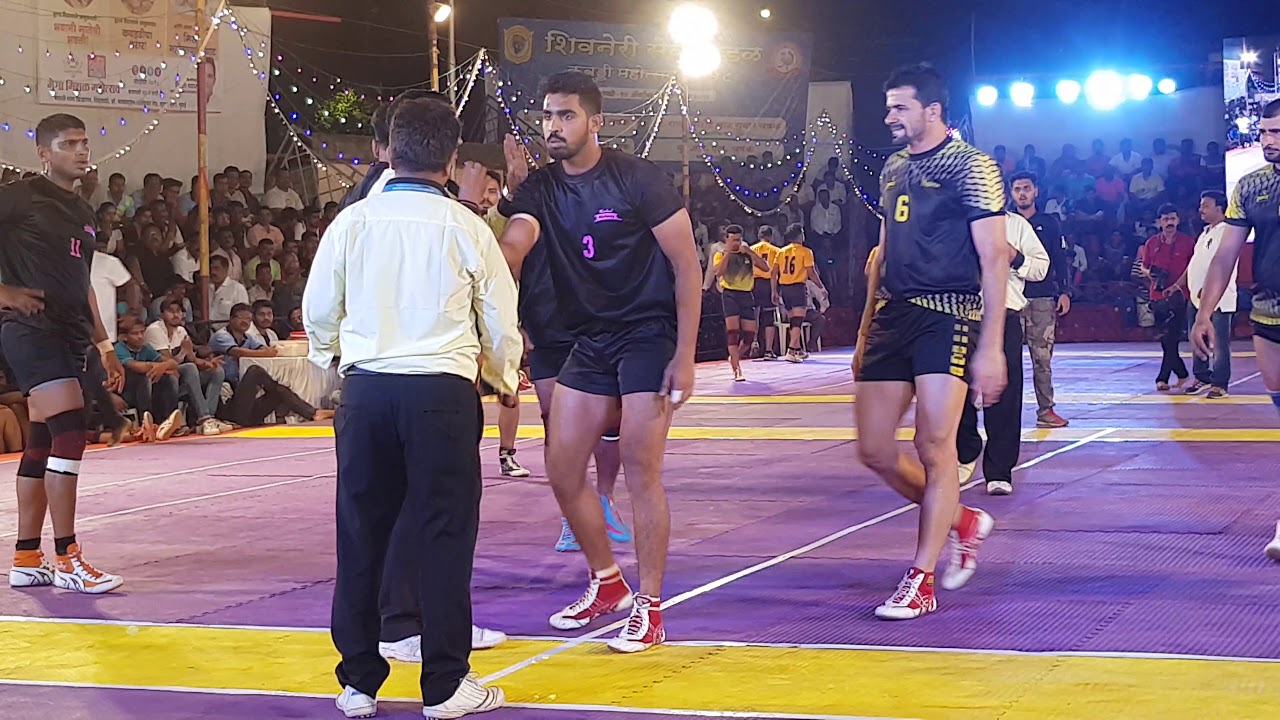 Western RAILWAY vs CENTRAL RAILWAY shivneri kabaddi match.. 2018 PART 1
