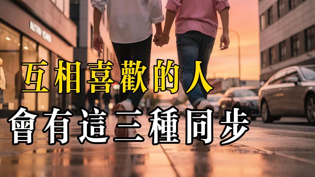 不用刻意討好，互相喜歡的人自會 “同頻”#互相喜欢的信号 #双向奔赴 #心有灵犀 #同步行为 #情感共鸣 #暧昧期判断 #喜欢的表现 #恋爱心理学 #女生必看 #情感细节