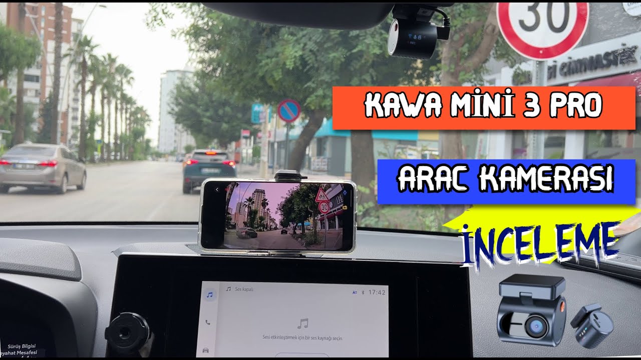 Kawa Mini 3 Pro 2K Ultra Küçük  Araç Kamerası İncelemesi