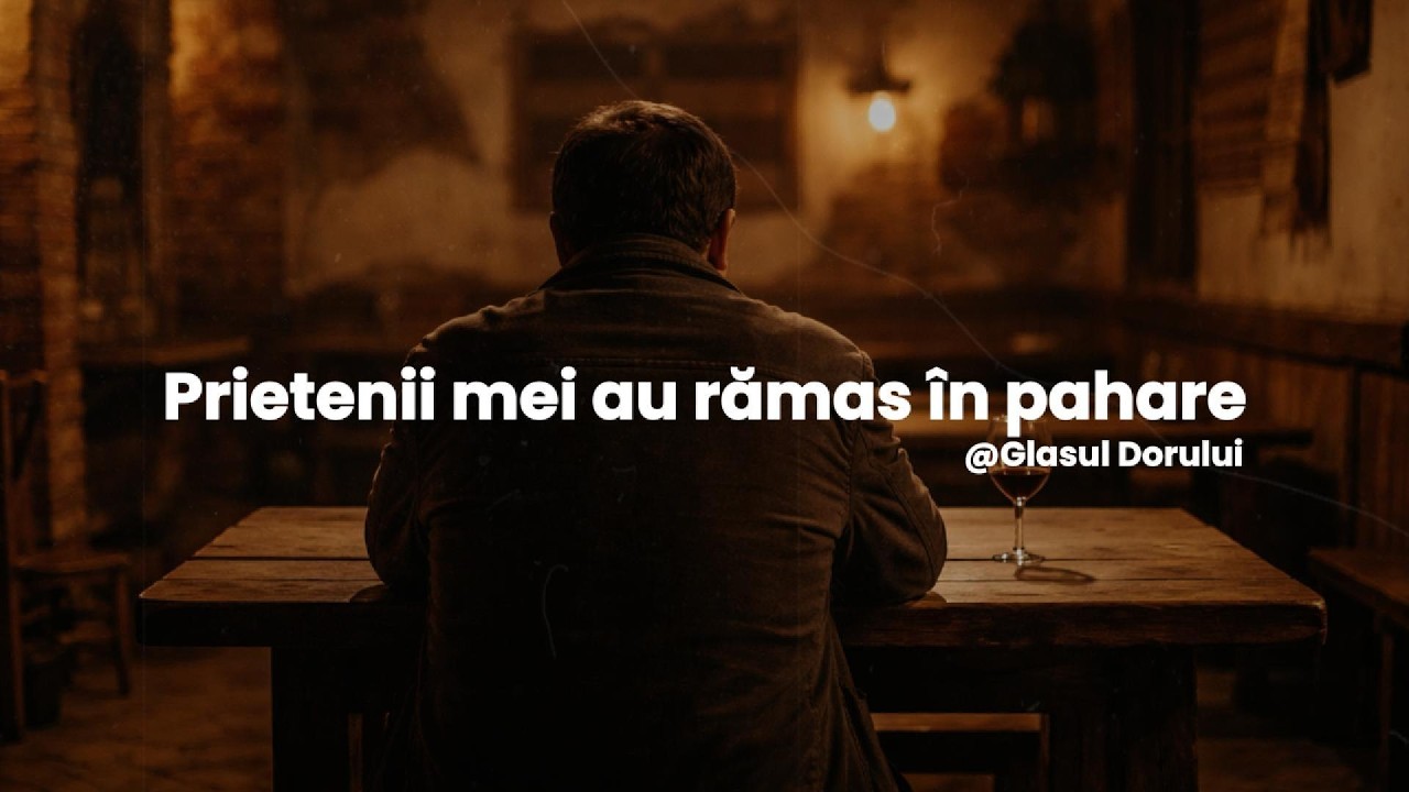 Prietenii mei au rămas în pahare | Muzică de pahar despre singurătate și adevăr