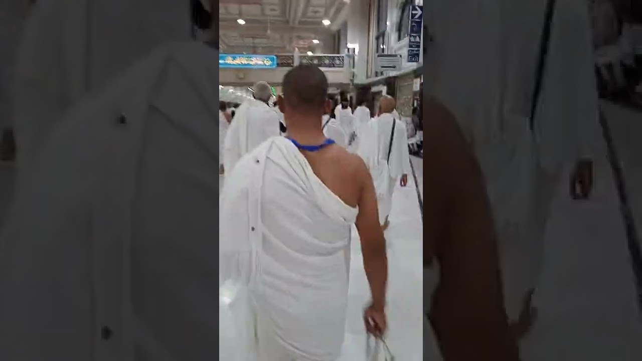 الطريق الموصل لجبل الصفا والسعي بين الصفا والمروة وروعة المكان وبهاؤه وجلاله