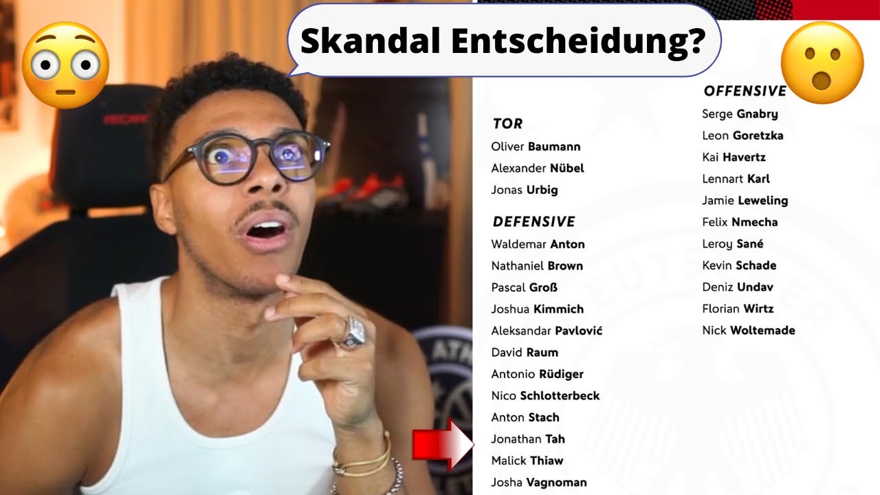Skandal Entscheidung😳 Reaktion auf die DFB Nominierung👀🇩🇪