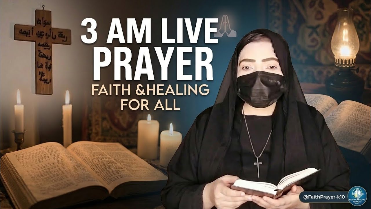 🔴LIVE 3 AM Morning Miracle Prayer | Receive Your Blessing Today