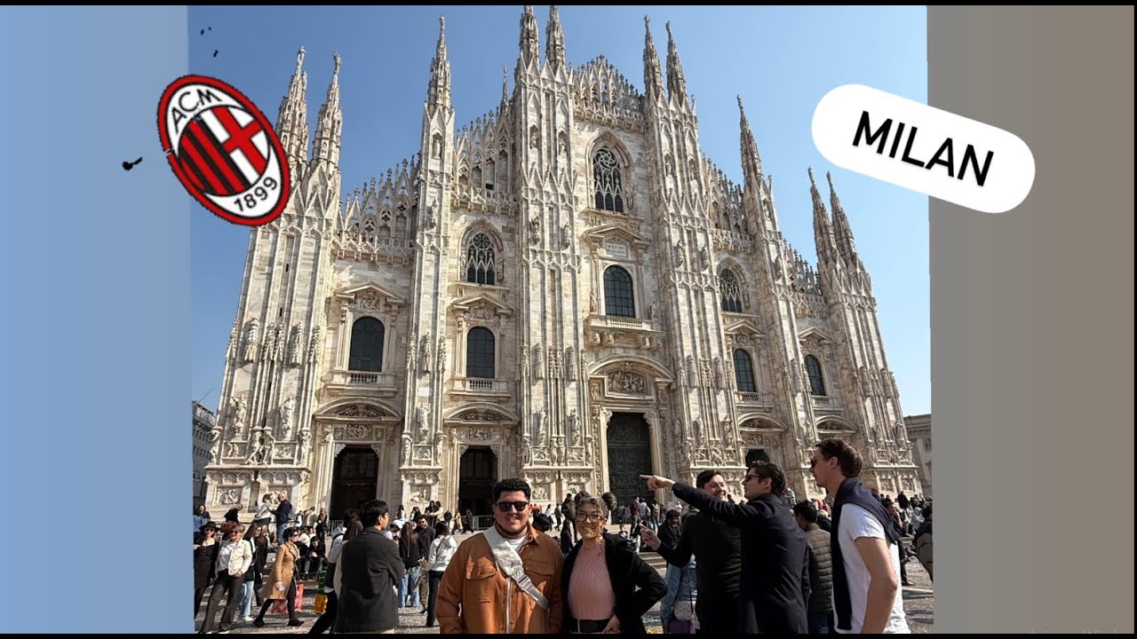 2 Days in Milan | AC Milan Game & Shopping | Italy Travel Vlog 2025