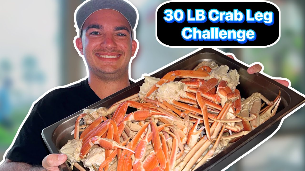Unlimited Crab Leg Eating Competition. What Happens If I Eat 30 Pounds?