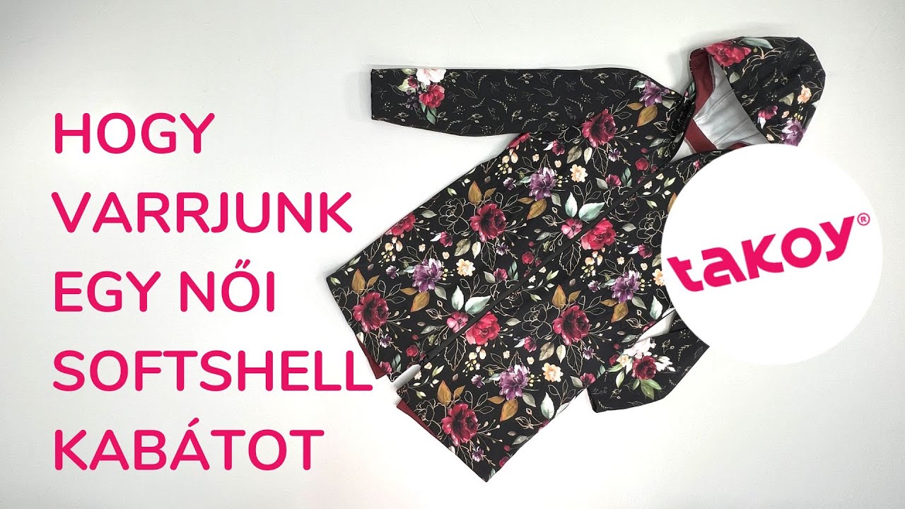 🧥 HOGY VARRJUNK EGY NŐI SOFTSHELL KABÁTOT │ @TakoyHU