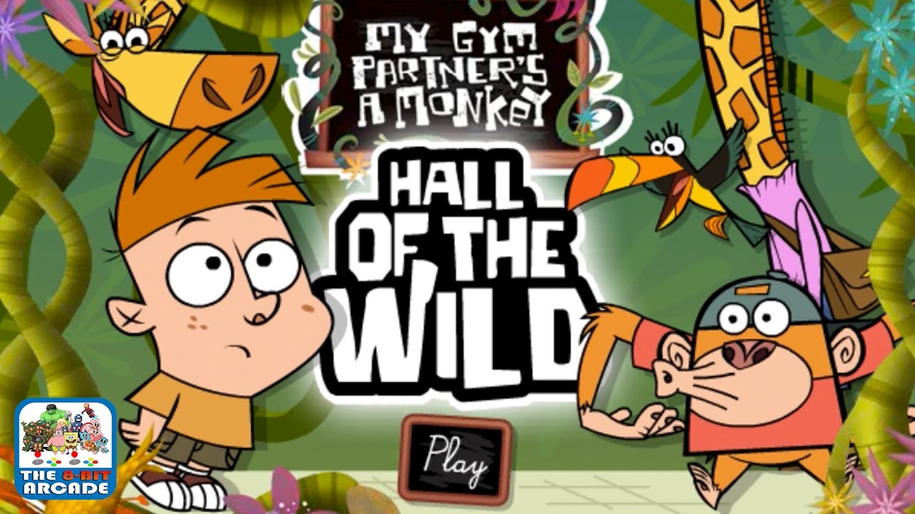 My Gym Partner's A Monkey: Hall of the Wild - Go Find All The Lunches (Cartoon Network Games)