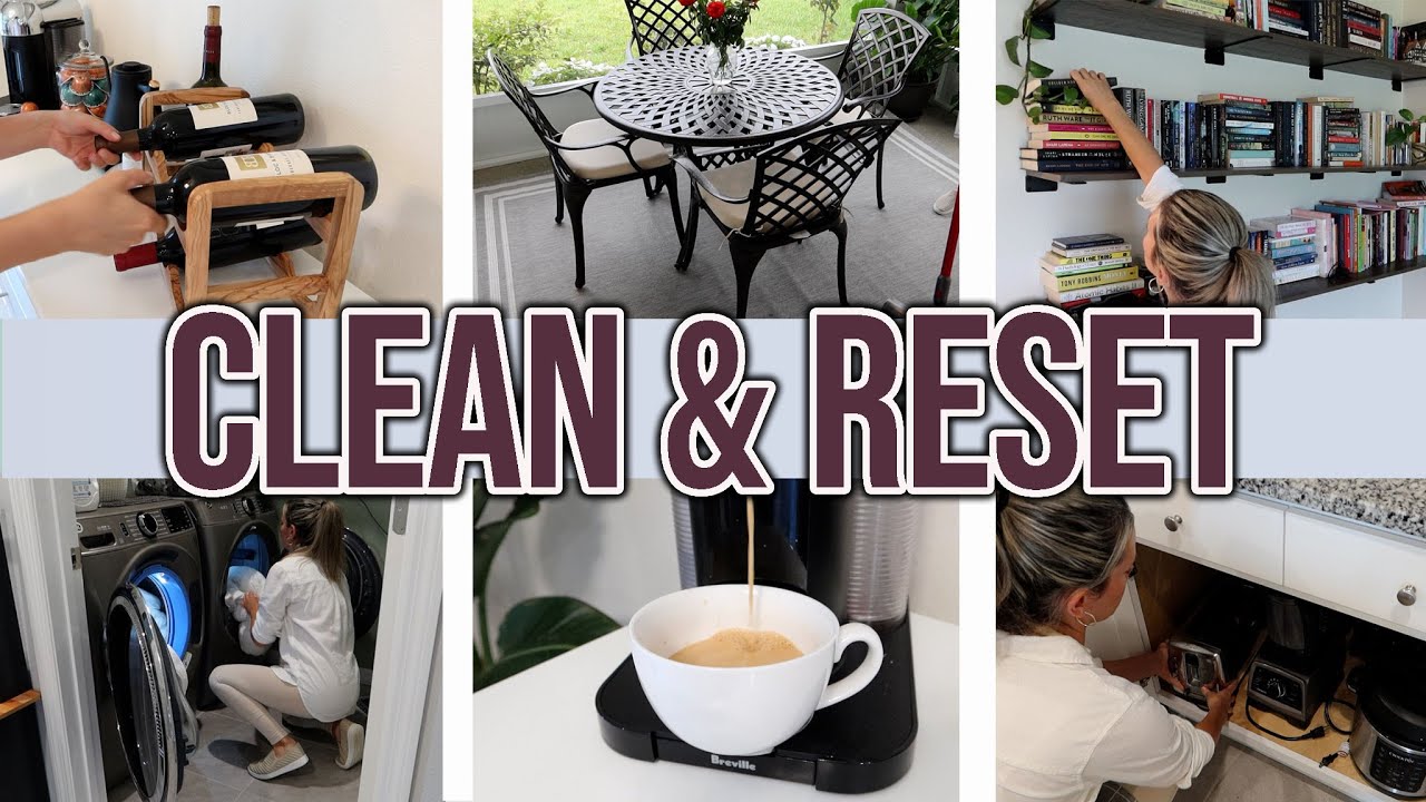 *NEW* HOME RESET & CLEANING MOTIVATION/ SUNDAY END OF SUMMER CLEAN WITH ME/HOMEMAKING 2024