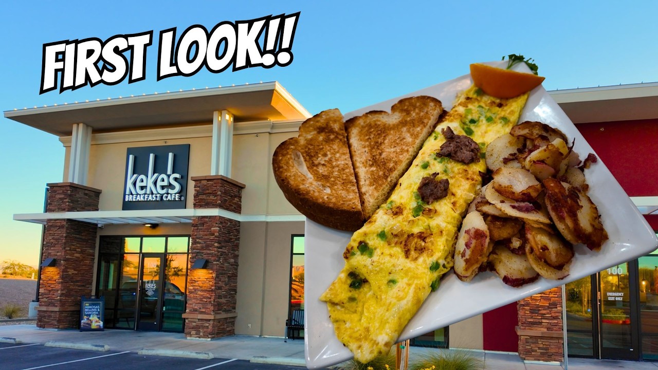 Первое впечатление: Обзор кафе Keke's Breakfast Cafe в Лас-Вегасе