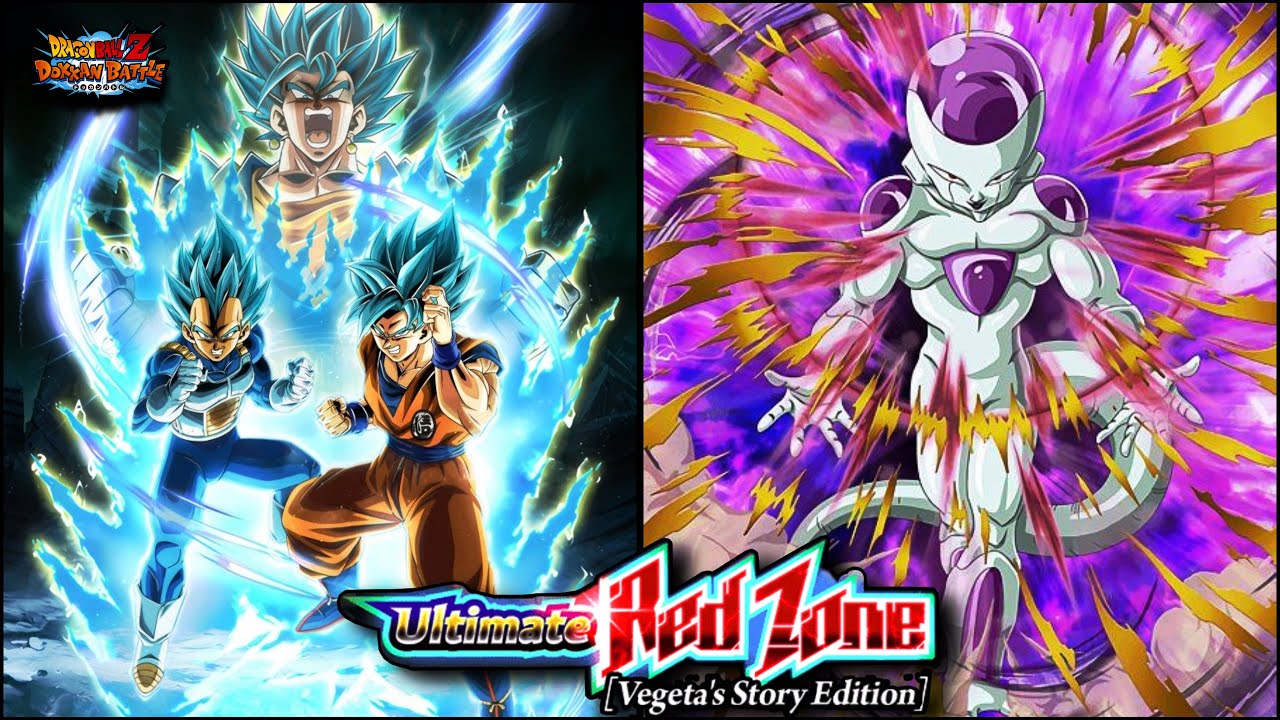 {Dokkan Battle} The Ultimate Red Zone [Vegeta’s Story Edition] Power Beyond Super Saiyan Vs Stage 2!