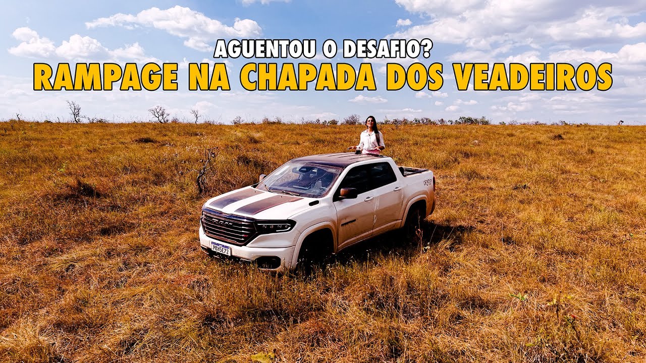Coloquei a Rampage R/T nas estradas da Chapada dos Veadeiros: Será que ela aguenta o desafio?