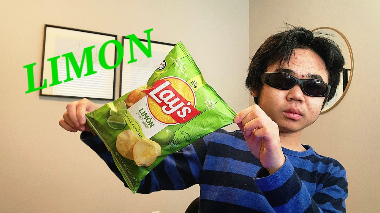 LAY'S -  LEMON & SAZONADO Flavored ( RATING) !!
