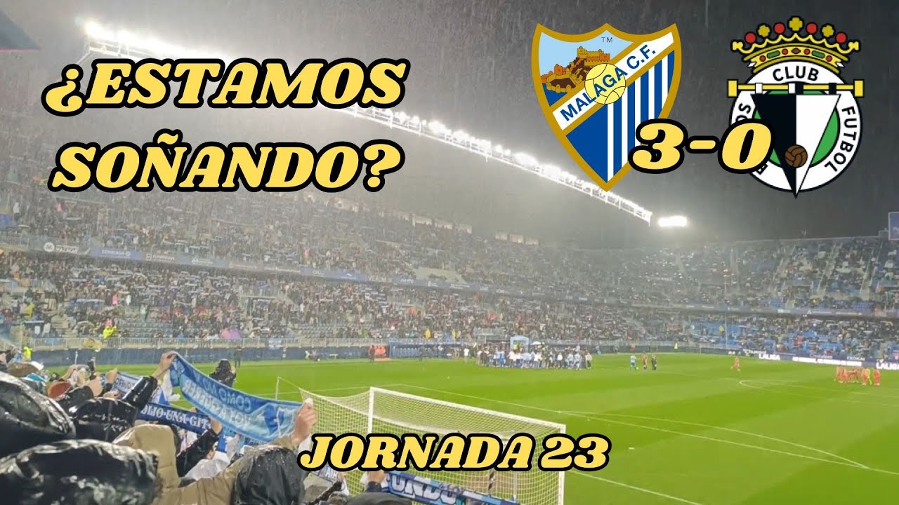 ASALTO AL ASCENSO DIRECTO. | REACCIONANDO al MÁLAGA CF 3-0 BURGOS FC *al borde de la hipotermia*
