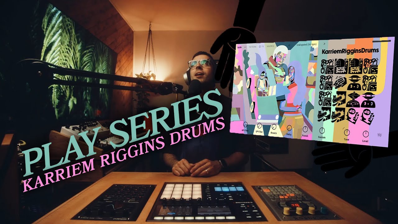 Play Series: Karriem Riggins Drums (WOW) #maschine #boombap #hiphop #drums