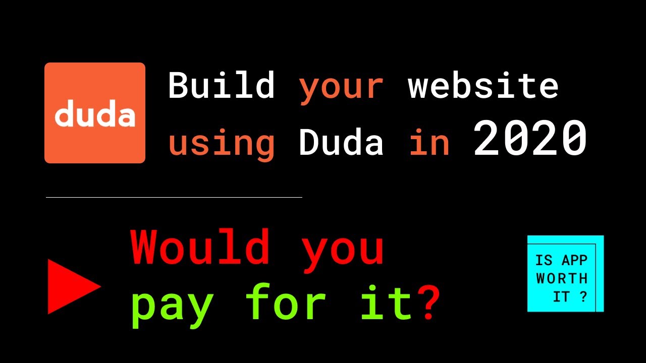 Duda REVIEW 2020 - Is it among the BEST WEBSITE BUILDERS?