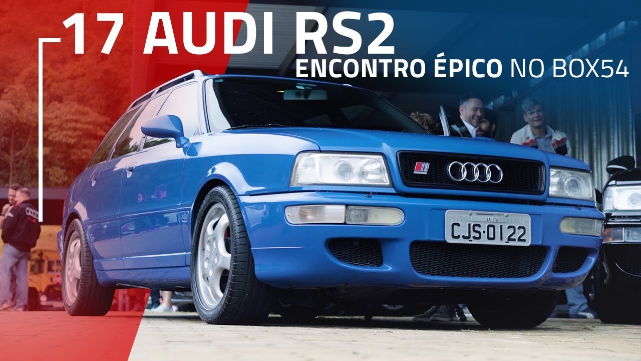 ENCONTRO DE AUDI RS2: TÃO ÉPICO QUE ATÉ O PRESIDENTE DA AUDI FOI – ACELERANDO UMA RS2!