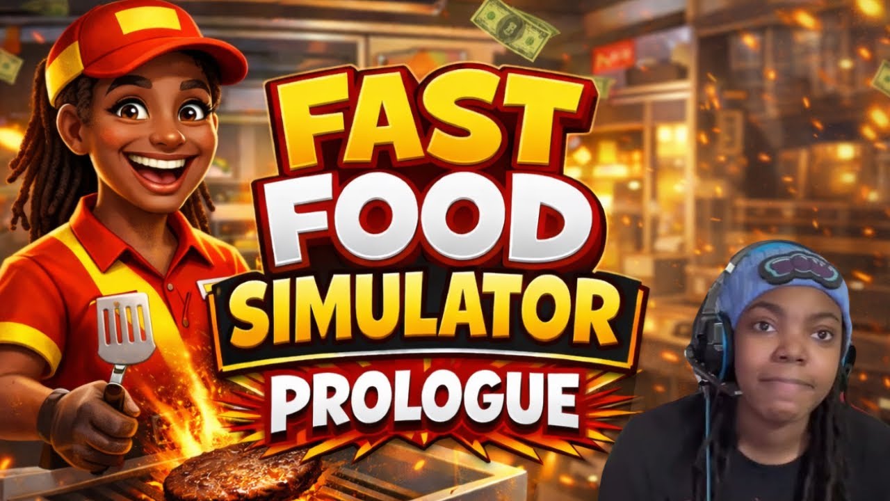 Running a Fast Food Kitchen Almost Broke Me (Prologue) Fast food simulator gameplay 