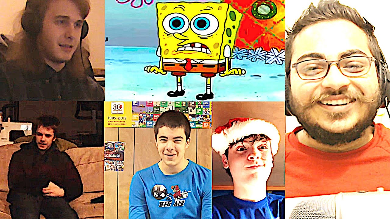 (YTP) SpingeBill's First Weird Christmas REACTION MASHUP