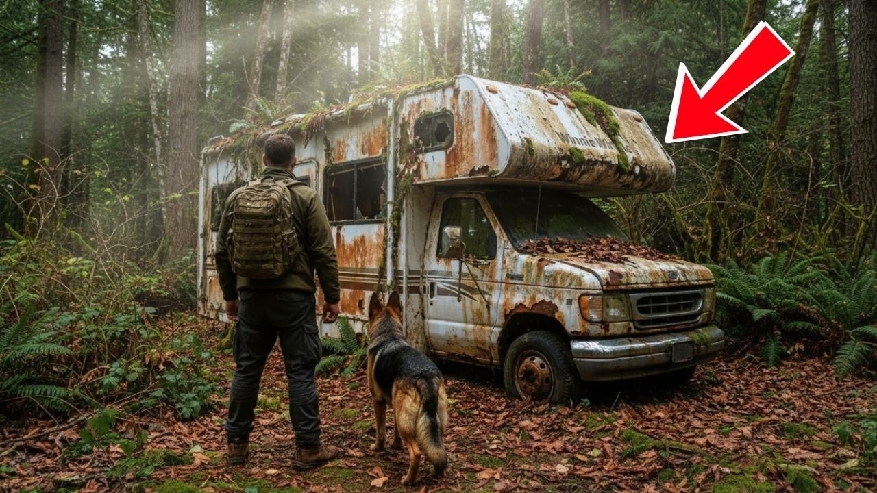 Le chien d'un vétéran SEAL a stoppé un camping-car en flammes et révélé une vie insoupçonnée.