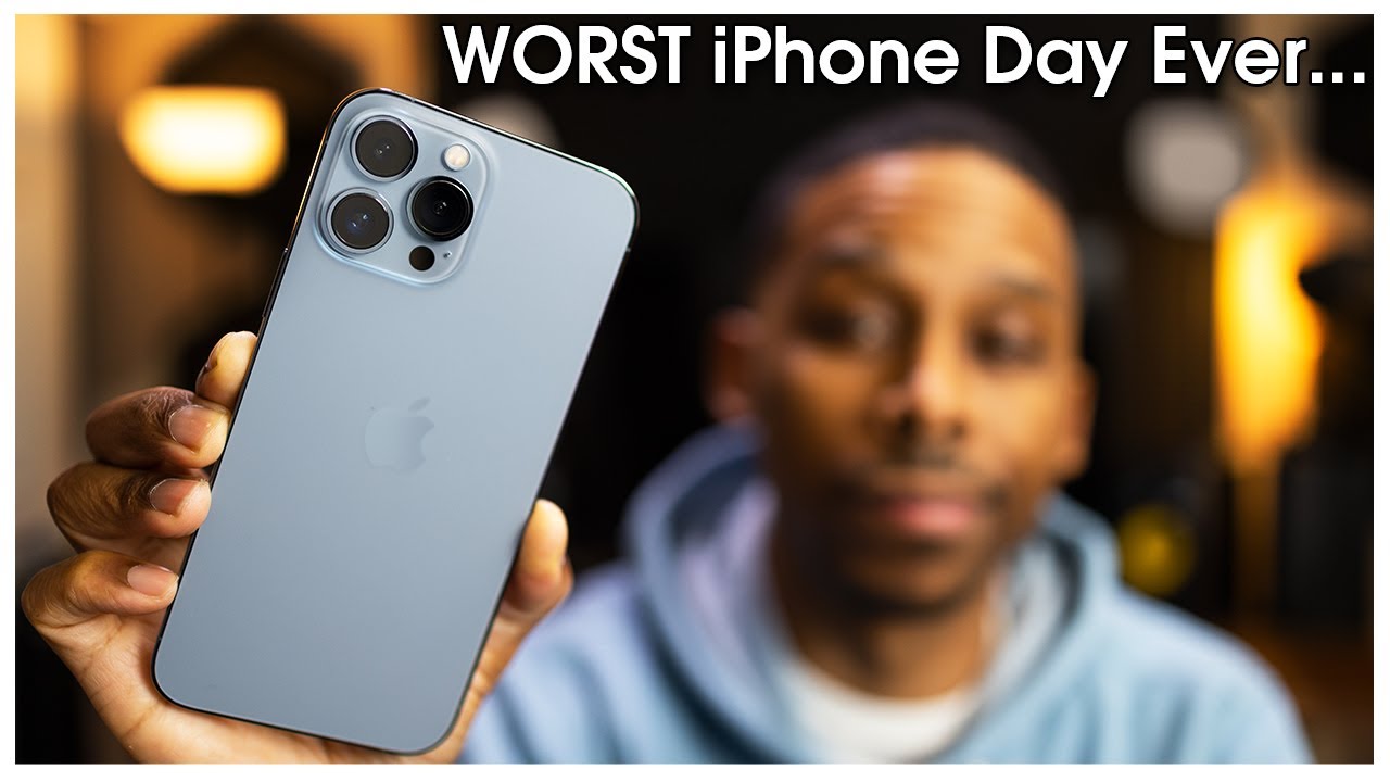 WORST iPhone DAY EVER!? iPhone 13 Pro Max