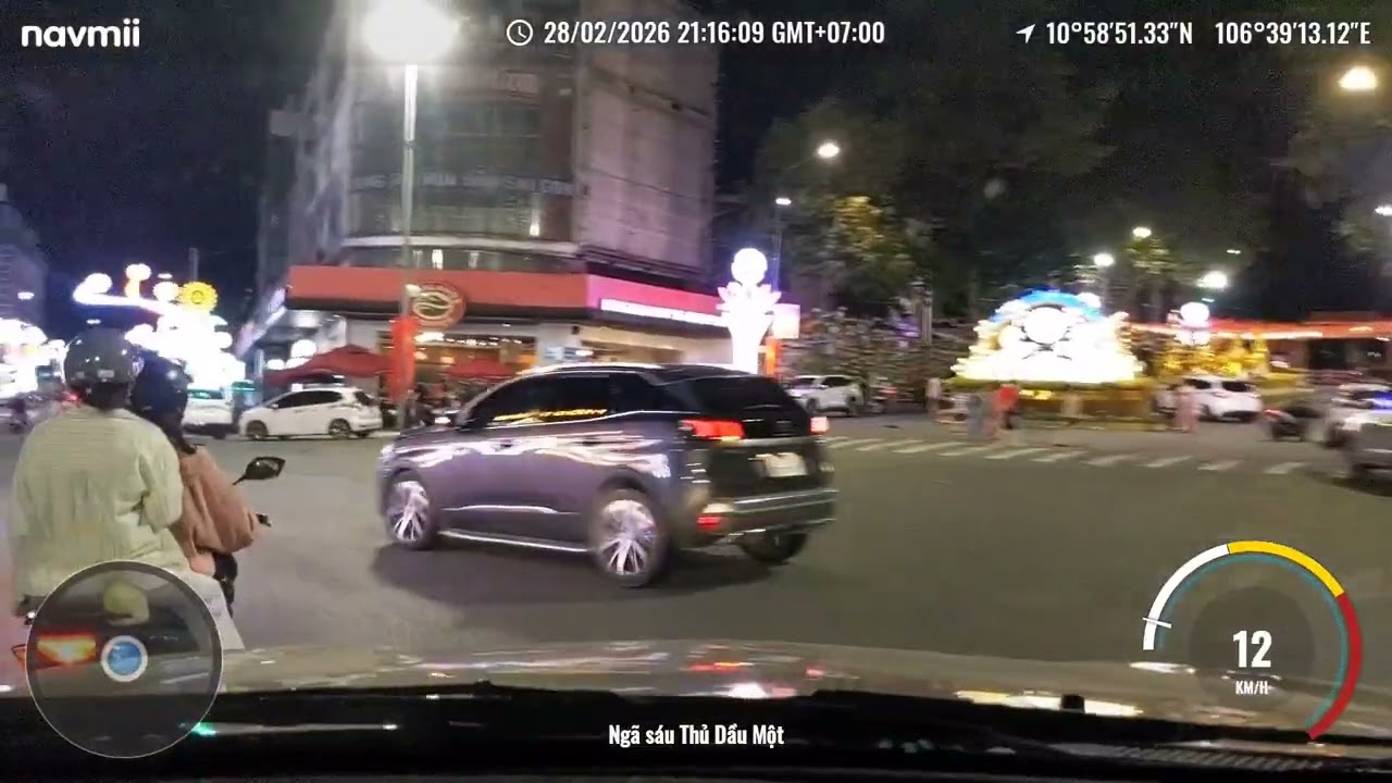 Đêm Xuân Thủ Dầu Một 21g khuya 1/3/2026 (12AL) khu vực Chùa Bà, trung tâm & chợ...