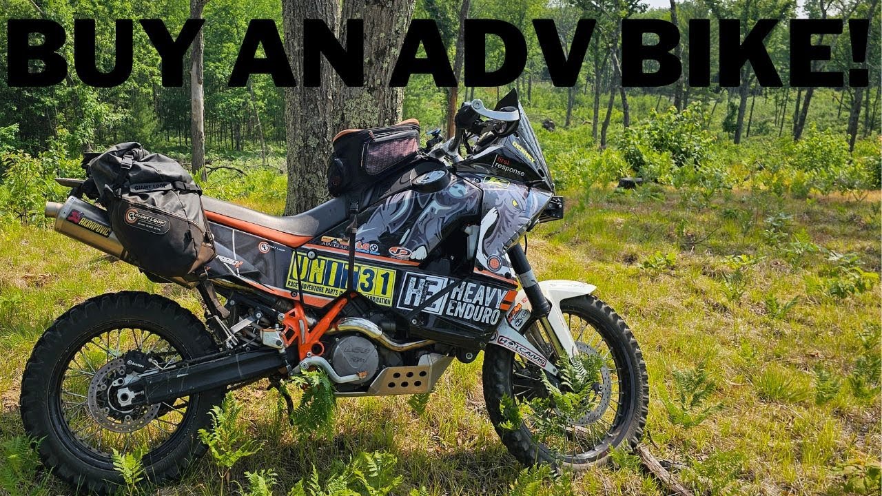 BUY AN ADVENTURE BIKE!
