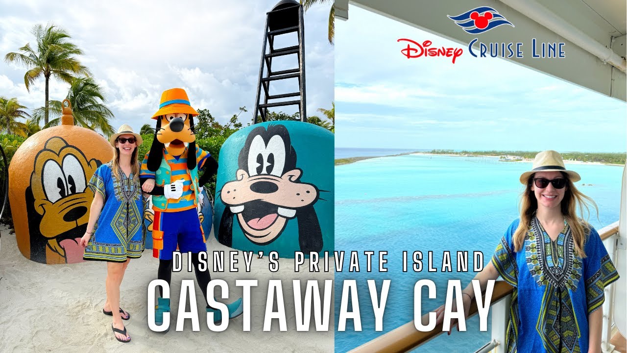 DAY 3 Disney's Private Island Castaway Cay Plus Disney Cruise Line Haul! Disney Fantasy Bahamas DCL