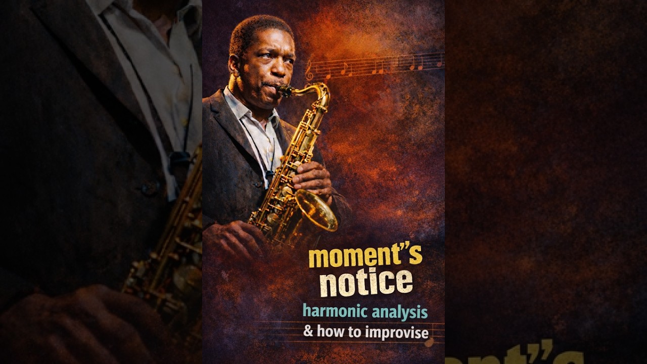 Moment’s Notice” – Harmonic Analysis & Improvisation Tips