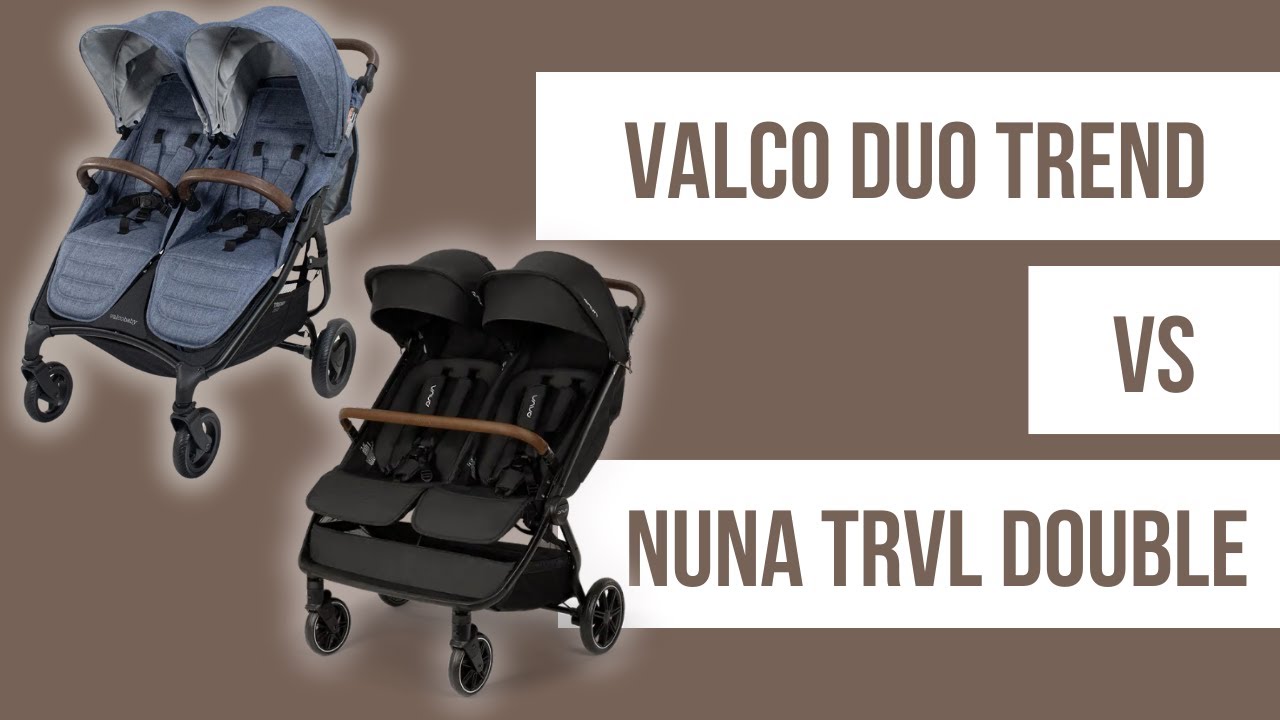 Valco Duo Trend vs. Nuna TRVL Double Comparison | Best Double Stroller 2024 / 2025