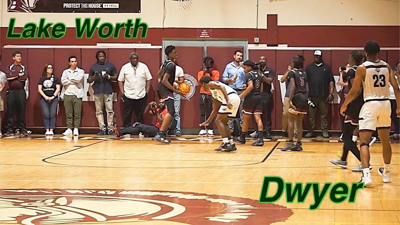 High School Basketball Rivalry MUST WATCH!!! Lake Worth vs Dwyer