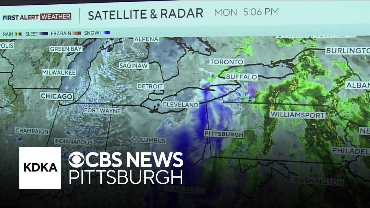 KDKA-TV Evening Forecast (3/16)