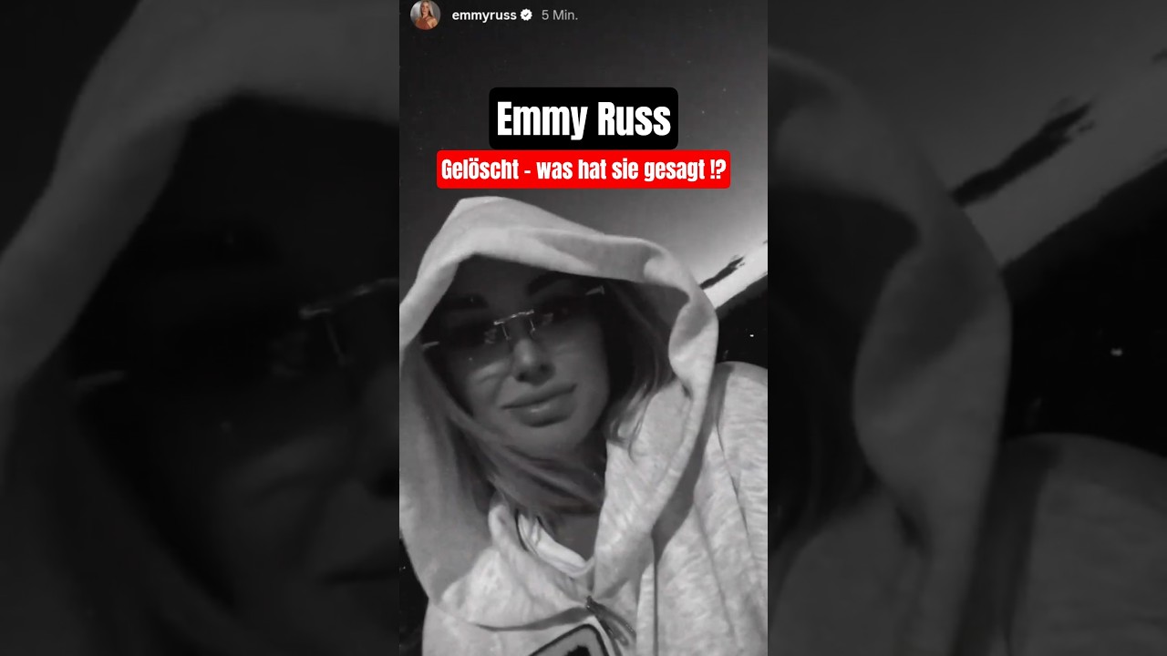 Emmy postet, l&ouml;scht&mdash;was steckt dahinter? #EmmyRuss  #temptationislandvip #vorurteile
