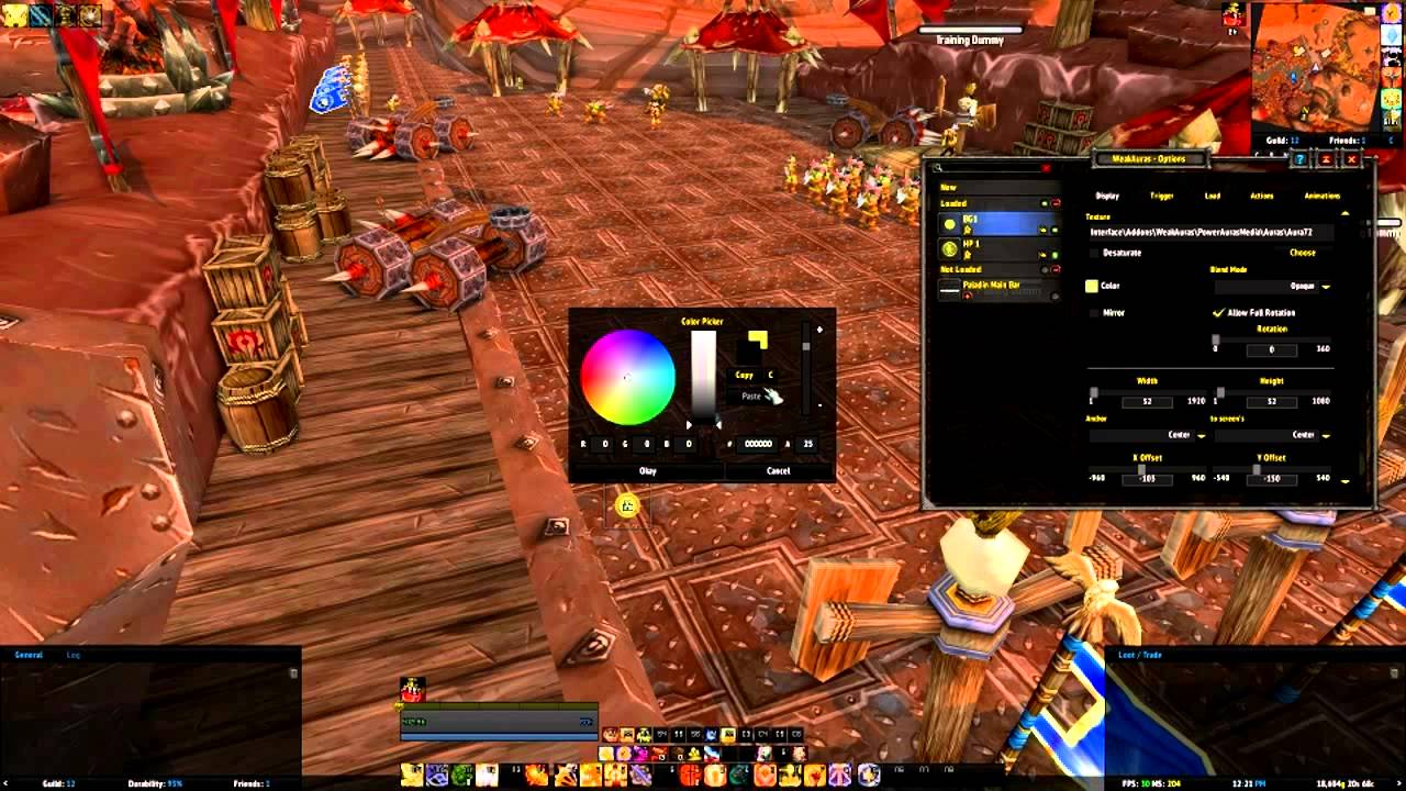 Weak Auras Overview Guide and Combo Point Tutorial