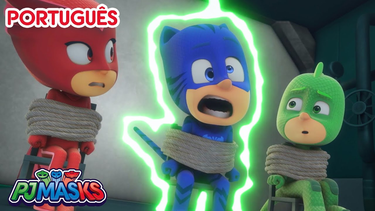 PJ Masks em Português episódios completos | Heróis em Problemas! Robo-lobo ataca #pjmasksemportugues