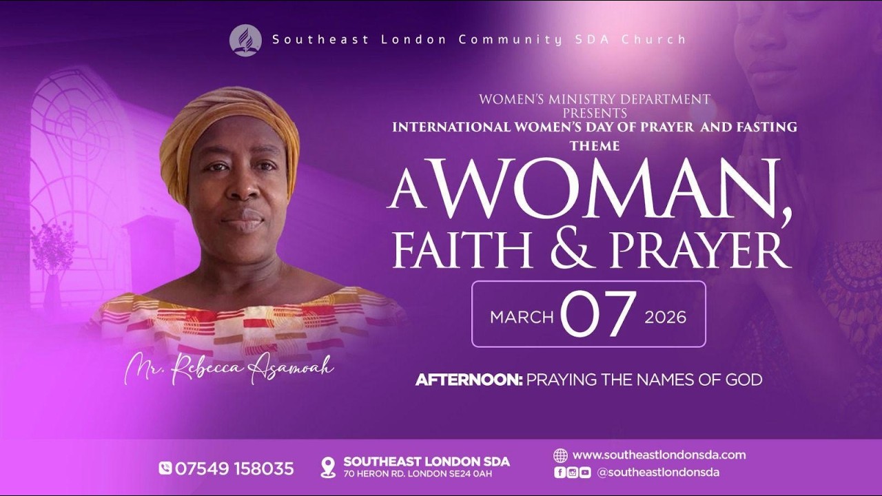 WOMEN’S DAY OF PRAYER: AFTERNOON WORKSHOP 