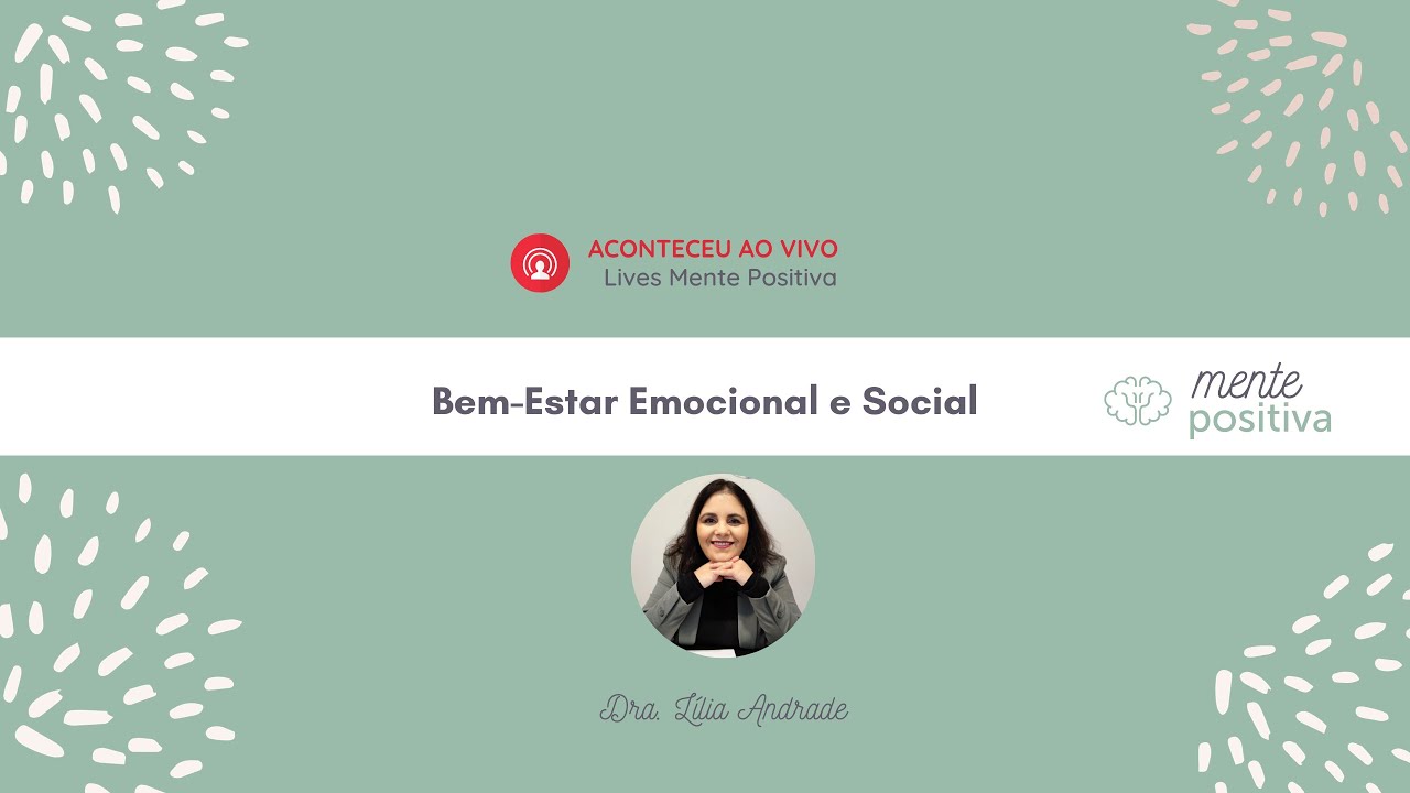 Bem-Estar Emocional e Social
