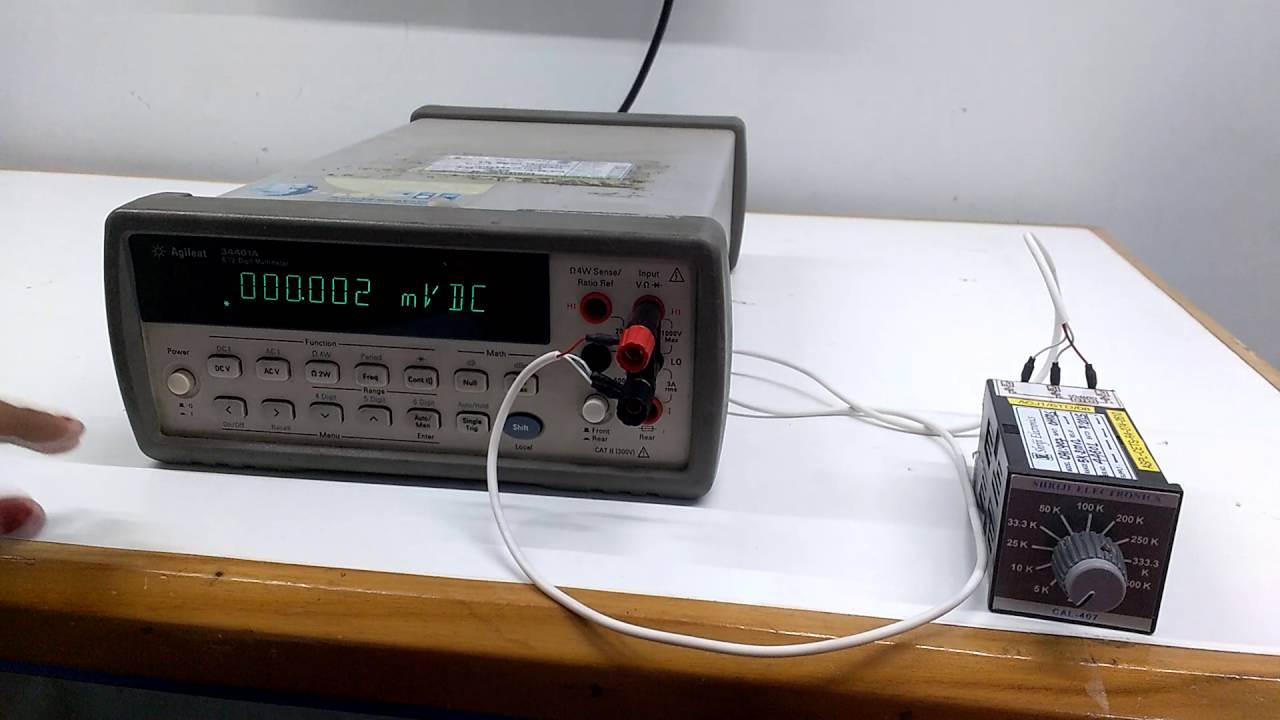 RTD Simulator Calibration