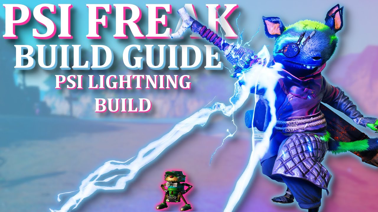 Biomutant - OP Palpatine\Lightning Build \\ Psi Freak Build Guide