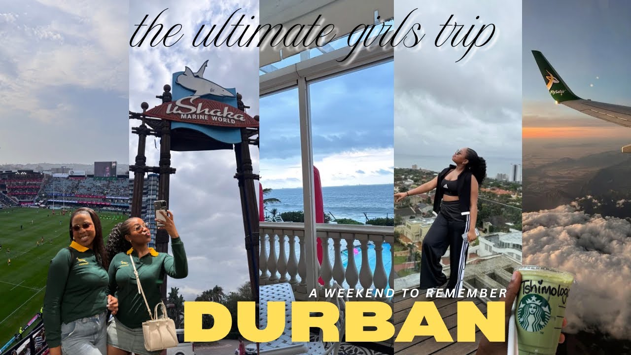 DURBAN VLOG: лучшее путешествие для девушек | завтрак | путешествия | исследования | южноафриканс...