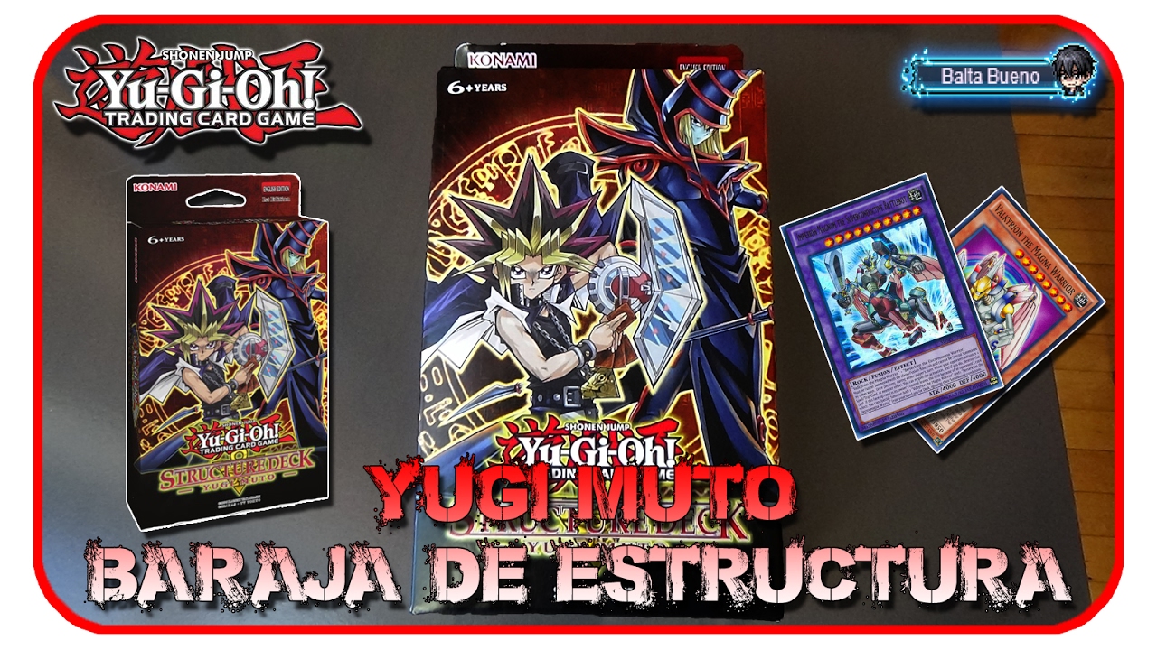 APERTURA/UNBOXING DE YU-GI-OH! YUGI MUTO STRUCTURE DECK | BARAJA DE ESTRUCTURA