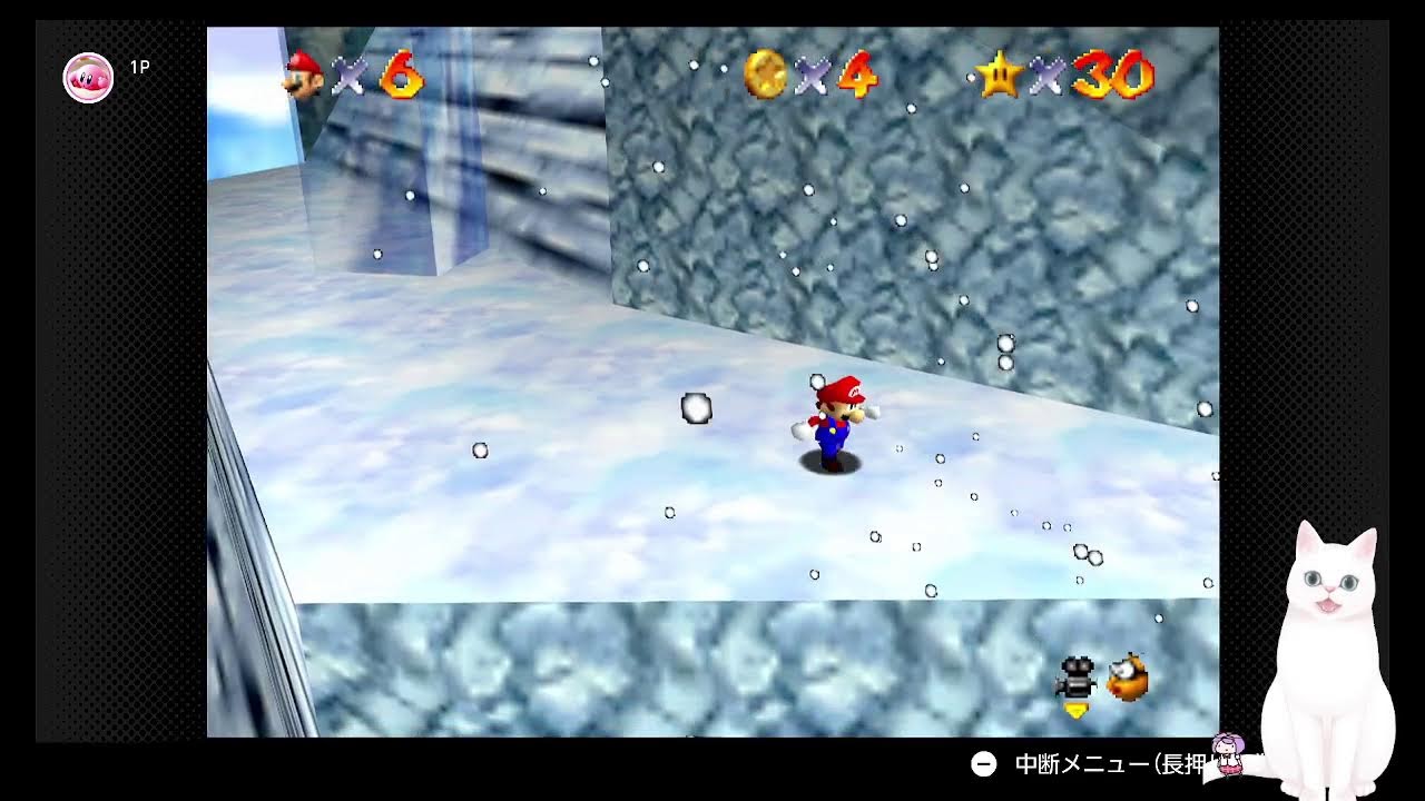 まったり　スーパーマリオ64やります