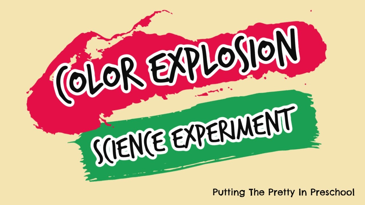 Color Explosion Science Experiment
