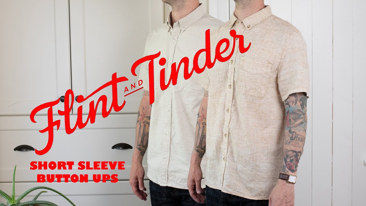 Flint and Tinder: Short Sleeve Button Ups